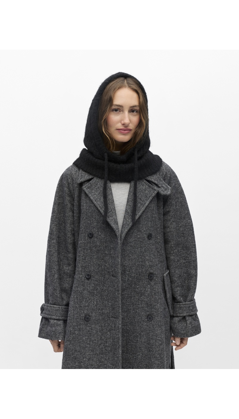Cagoule Maille Black OBJMILU OBJECT - 1 | ACCESSORI
